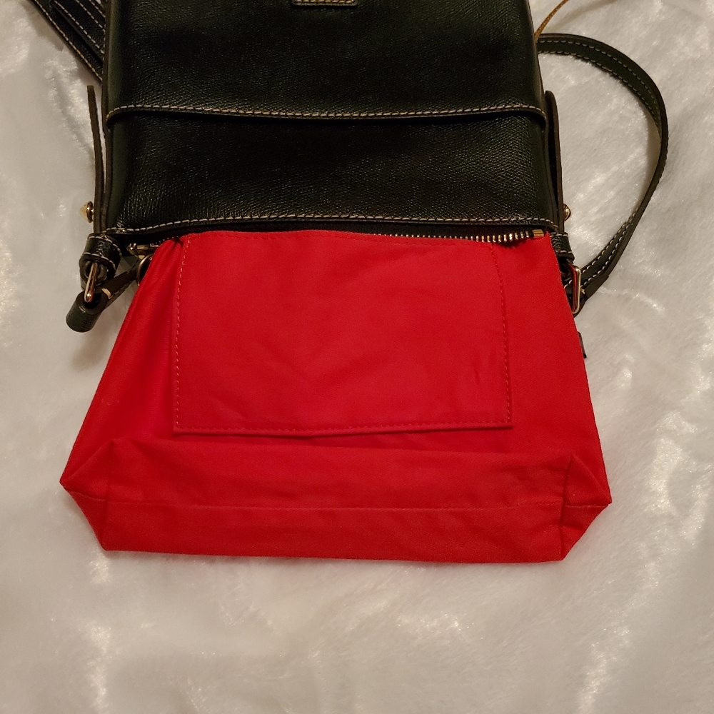 Dooney & Bourke Black and Brown Crossbody Bag - Picture 13 of 16